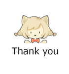 Thank you to you（個別スタンプ：1）