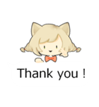 Thank you to you（個別スタンプ：3）
