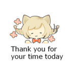 Thank you to you（個別スタンプ：16）