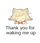 Thank you to you（個別スタンプ：19）