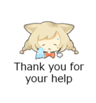 Thank you to you（個別スタンプ：20）