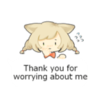 Thank you to you（個別スタンプ：21）