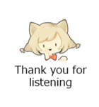 Thank you to you（個別スタンプ：25）