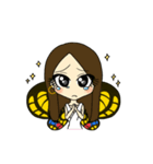 パロパロアゲハ（個別スタンプ：6）