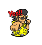 アロハなおっさん（個別スタンプ：9）