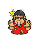 アロハなおっさん（個別スタンプ：34）