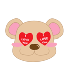 bearnie in love（個別スタンプ：10）