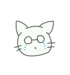 同じようで同じじゃないメガネねこ（個別スタンプ：39）