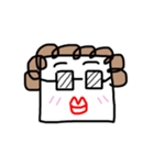 しかくいやつ。（個別スタンプ：7）