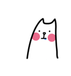 Cat with pink cheeks（個別スタンプ：3）