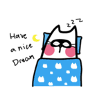 Cat with pink cheeks（個別スタンプ：14）