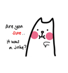 Cat with pink cheeks（個別スタンプ：16）