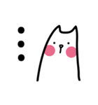 Cat with pink cheeks（個別スタンプ：18）