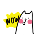 Cat with pink cheeks（個別スタンプ：22）