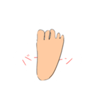全身で表現します（個別スタンプ：1）