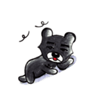 Black bear bear（個別スタンプ：5）
