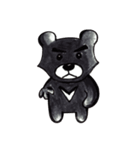 Black bear bear（個別スタンプ：22）