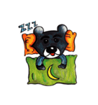 Black bear bear（個別スタンプ：23）