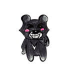 Black bear bear（個別スタンプ：25）