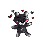 Black bear bear（個別スタンプ：35）