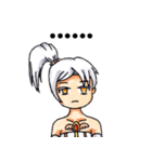 Sister White and Sister Black（個別スタンプ：2）
