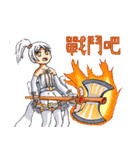 Sister White and Sister Black（個別スタンプ：7）