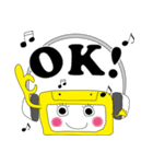 カラフル カセットテープ（個別スタンプ：1）