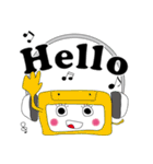 カラフル カセットテープ（個別スタンプ：8）