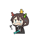 貫通ちゃんと仲間たち（個別スタンプ：6）