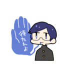 貫通ちゃんと仲間たち（個別スタンプ：21）