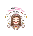 Miss Cream Beautifull（個別スタンプ：37）