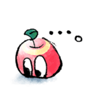 しょんぼりんごちゃん（個別スタンプ：4）