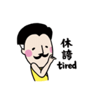 Mr. Deep V (2)-Let's speak English（個別スタンプ：13）