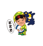 店長マンとにゃんまるがいく（個別スタンプ：37）