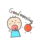 女の子と男の子の日常（個別スタンプ：1）