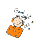 女の子と男の子の日常（個別スタンプ：2）