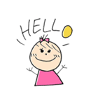女の子と男の子の日常（個別スタンプ：11）