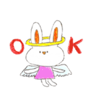ぴょんぴょんみみのすたんぷ（個別スタンプ：1）