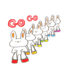 ぴょんぴょんみみのすたんぷ（個別スタンプ：7）