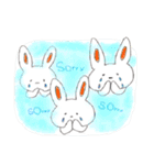ぴょんぴょんみみのすたんぷ（個別スタンプ：22）