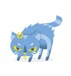 CAT Blue jersey（個別スタンプ：14）