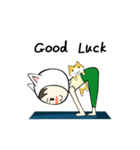 ヨガをやりましょう！（個別スタンプ：5）