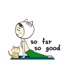 ヨガをやりましょう！（個別スタンプ：7）