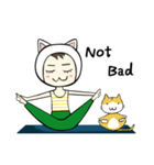 ヨガをやりましょう！（個別スタンプ：26）