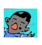 自画像3（個別スタンプ：1）