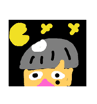 自画像3（個別スタンプ：6）