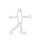 あにまる文字（個別スタンプ：5）