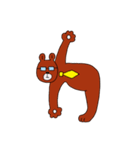 あにまる文字（個別スタンプ：6）