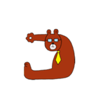 あにまる文字（個別スタンプ：10）