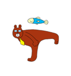 あにまる文字（個別スタンプ：19）